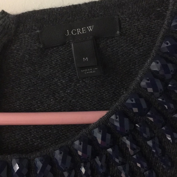 NWOT J Crew embellished sweater - Picture 2 of 3